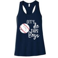 Lets Do This Boy Baseball Game Womens Tank Top