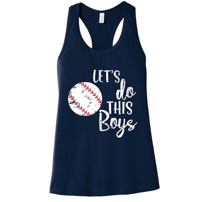 Lets Do This Boy Baseball Game Womens Tank Top