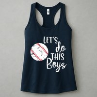 Lets Do This Boy Baseball Game Womens Tank Top