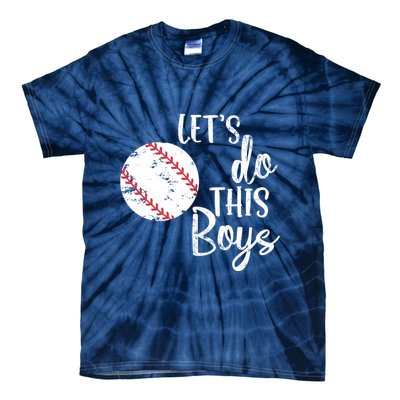Lets Do This Boy Baseball Game Tie-Dye T-Shirt