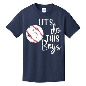 Lets Do This Boy Baseball Game Kids T-Shirt