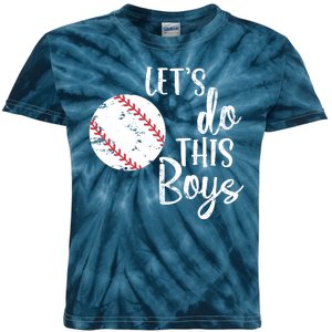 Lets Do This Boy Baseball Game Kids Tie-Dye T-Shirt