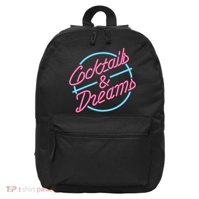 Ladies Designer T Cocktails & Dreams 16 in Basic Backpack