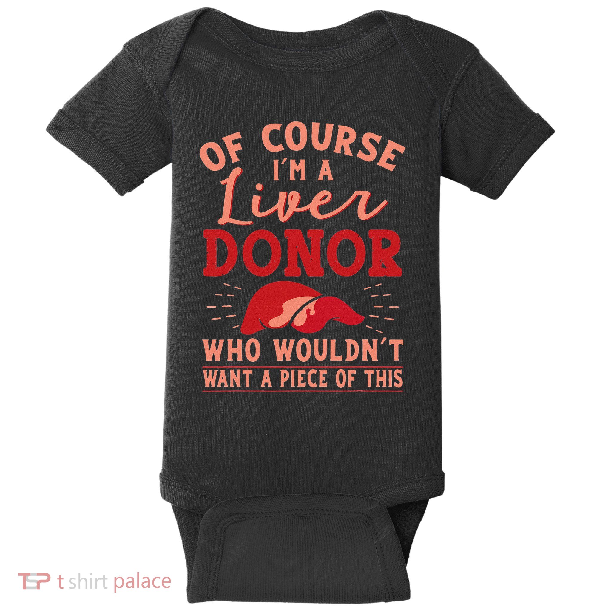 Liver Donor Transplant Survivor Recipient Recovery Gift Baby Bodysuit