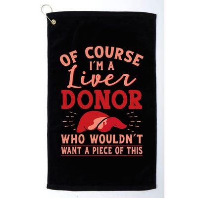 Liver Donor Transplant Survivor Recipient Recovery Gift Golf Towel