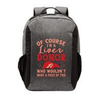 Liver Donor Transplant Survivor Recipient Recovery Gift Vector Backpack