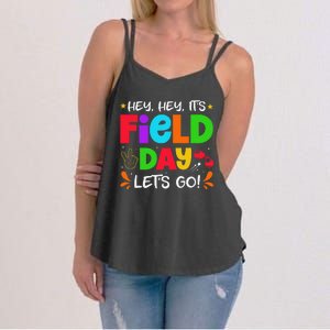 Let's Do This Field Day Thing Teacher Student School Women's Strappy Tank