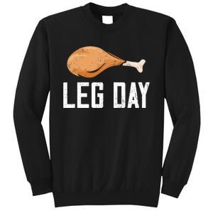 Leg Day Thanksgiving Sweatshirt