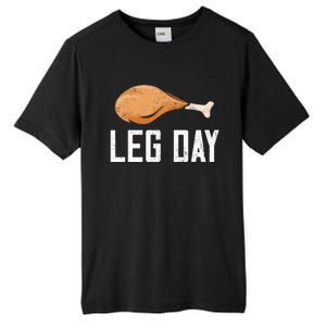 Leg Day Thanksgiving Tall Fusion ChromaSoft Performance T-Shirt