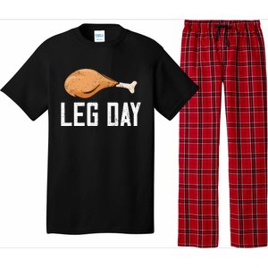 Leg Day Thanksgiving Pajama Set