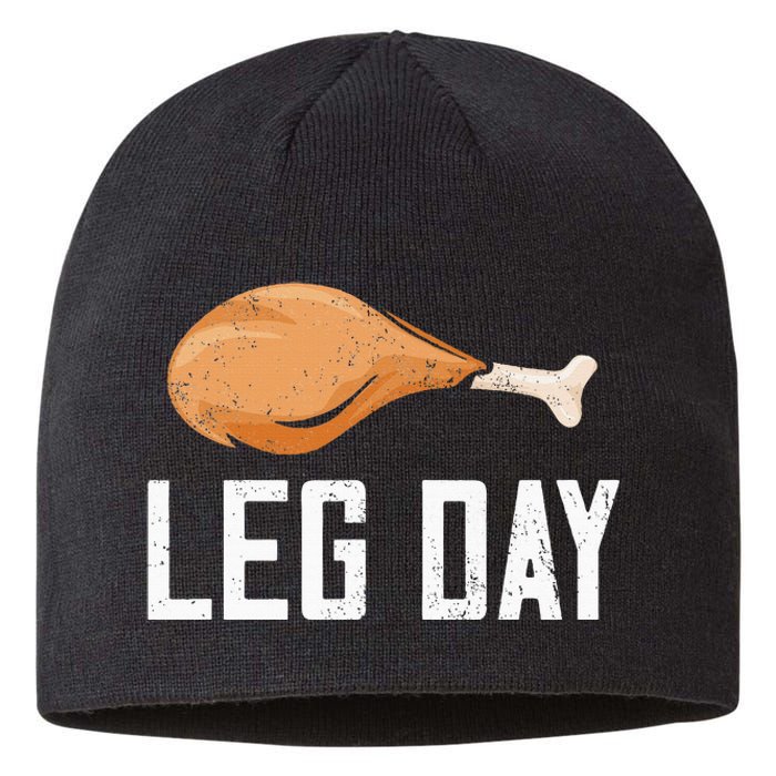 Leg Day Thanksgiving Sustainable Beanie