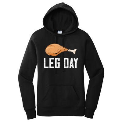 Leg Day Thanksgiving Women's Pullover Hoodie