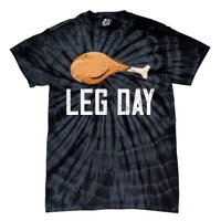 Leg Day Thanksgiving Tie-Dye T-Shirt