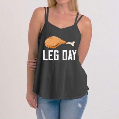 Leg Day Thanksgiving Women's Strappy Tank