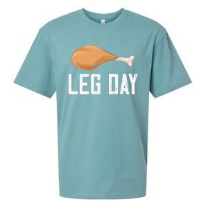 Leg Day Thanksgiving Sueded Cloud Jersey T-Shirt