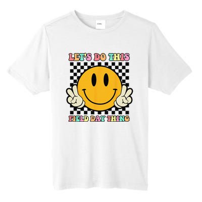 Let's Do This Field Day Thing Groovy Hippie Smile Face Tall Fusion ChromaSoft Performance T-Shirt