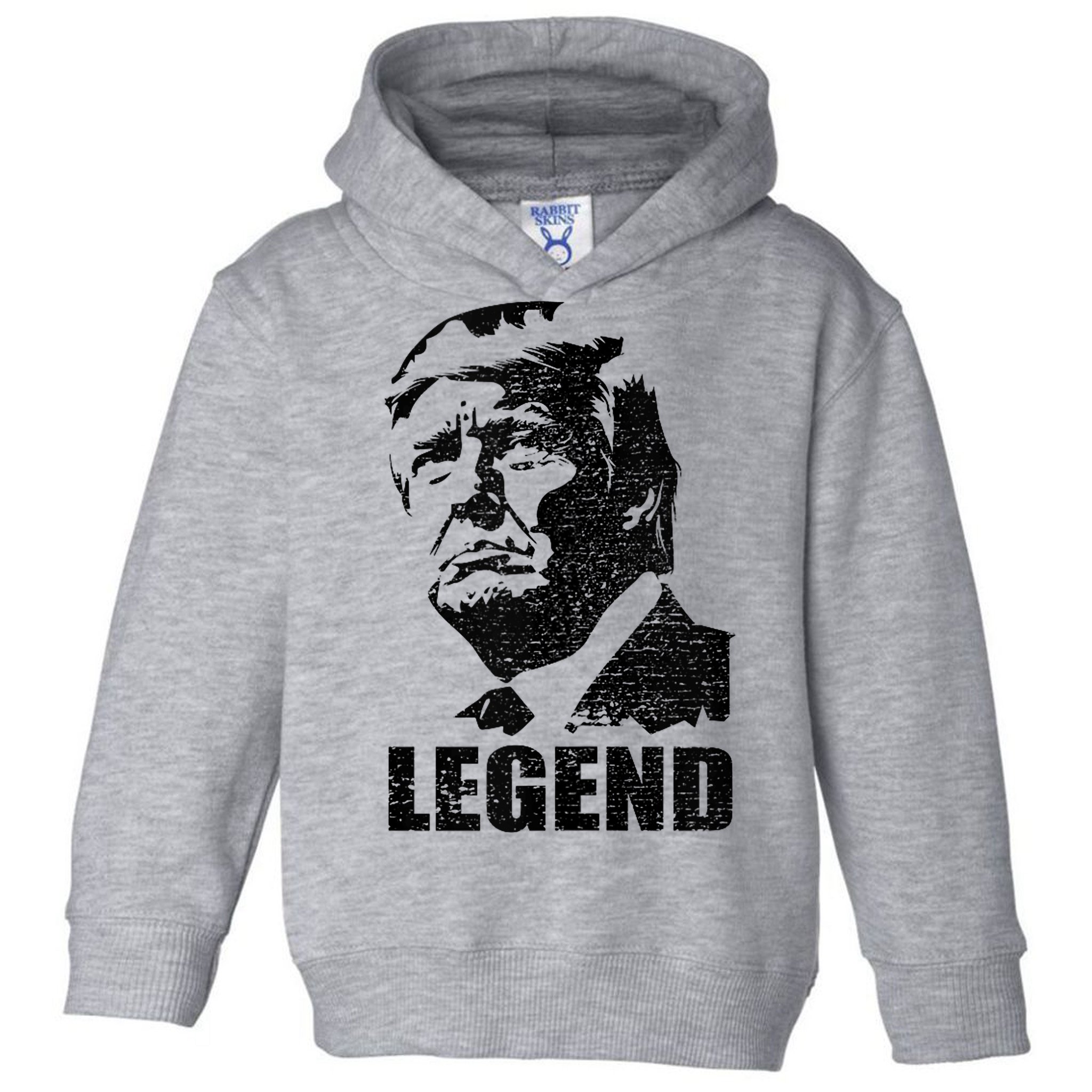 Legend Donald Trump 2024 Election Patriotic Political Humor Toddler Hoodie