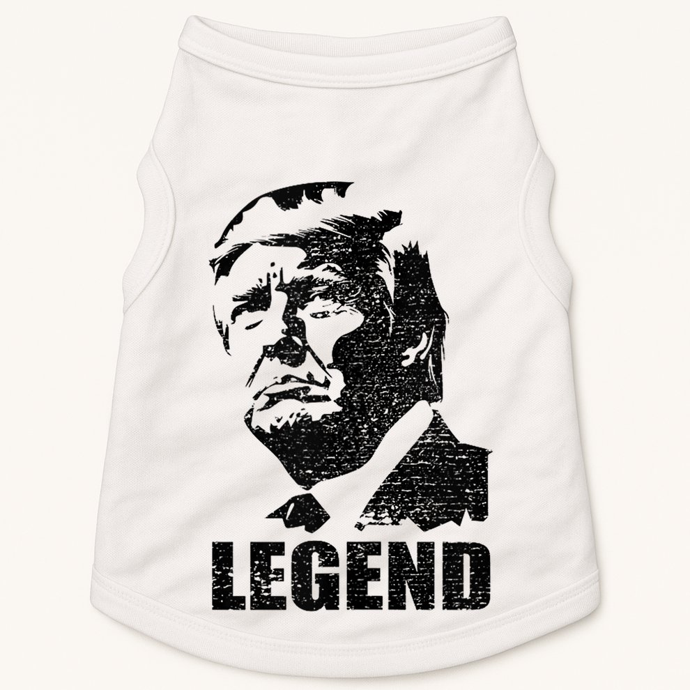 Legend Donald Trump 2024 Election Patriotic Political Humor Doggie Tank