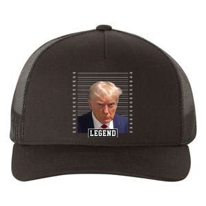 Legend Donald Trump Mugshot Pro Trump Yupoong Adult 5-Panel Trucker Hat