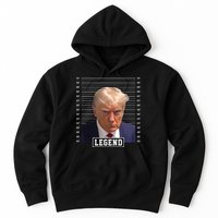 Legend Donald Trump Mugshot Pro Trump Hoodie