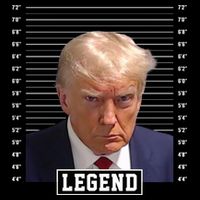 Legend Donald Trump Mugshot Pro Trump Apron