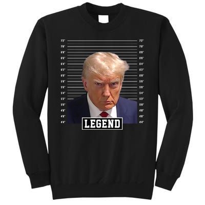 Legend Donald Trump Mugshot Pro Trump Sweatshirt