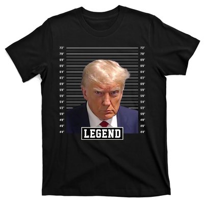 Legend Donald Trump Mugshot Pro Trump T-Shirt