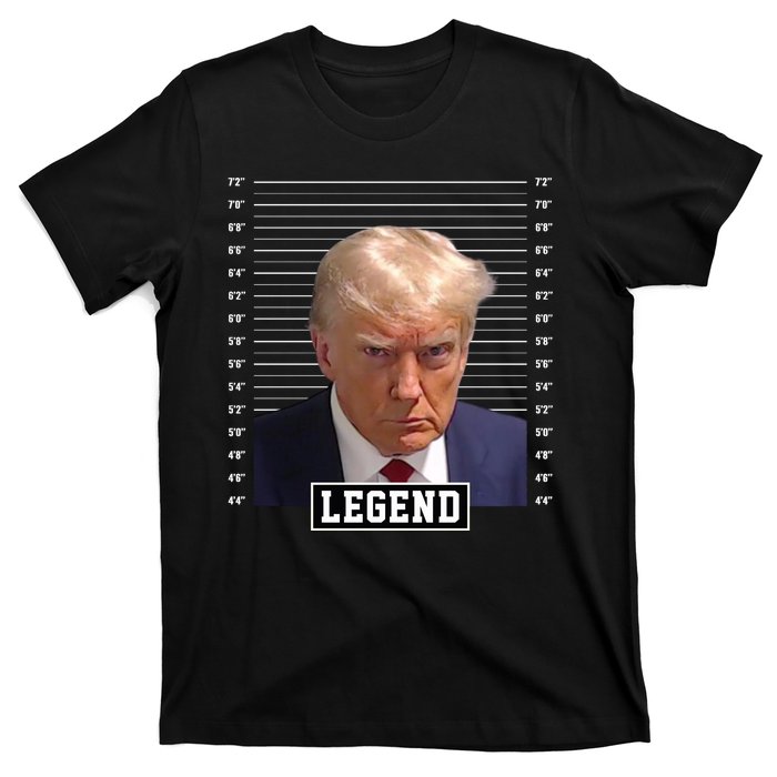 Legend Donald Trump Mugshot Pro Trump T-Shirt