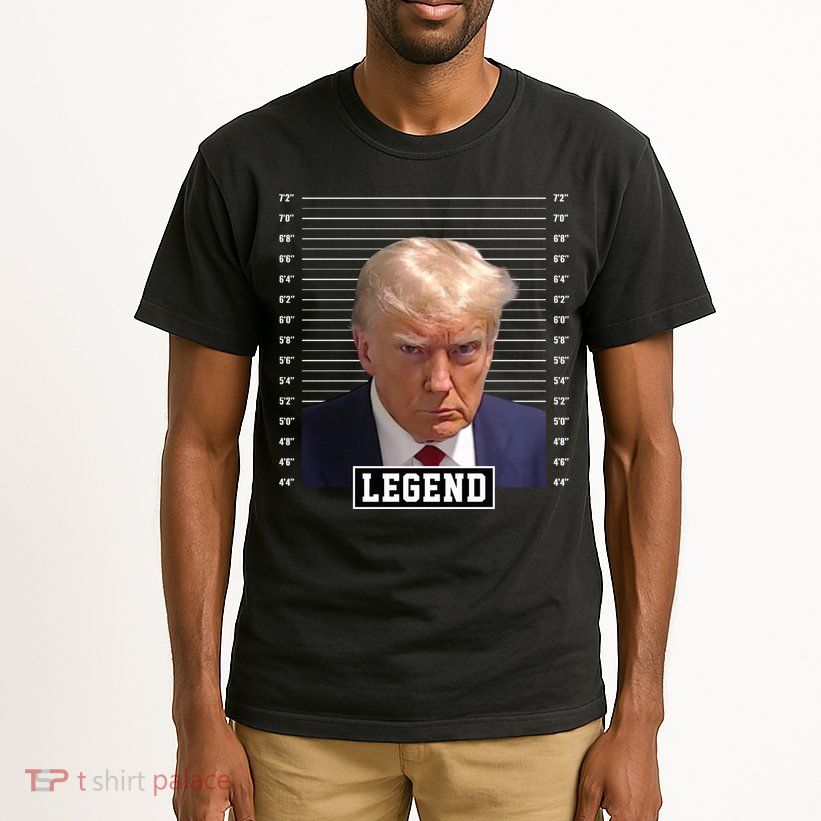 Legend Donald Trump Mugshot Pro Trump Tall T-Shirt
