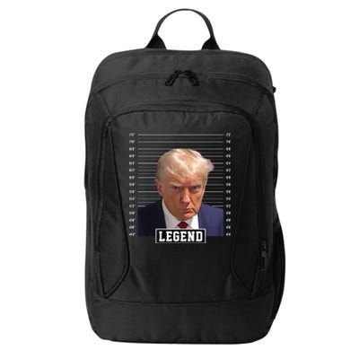 Legend Donald Trump Mugshot Pro Trump City Backpack