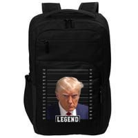 Legend Donald Trump Mugshot Pro Trump Impact Tech Backpack