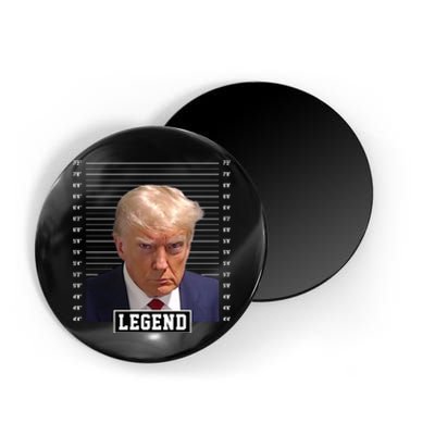 Legend Donald Trump Mugshot Pro Trump Magnet