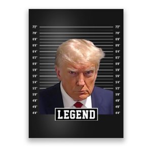 Legend Donald Trump Mugshot Pro Trump Poster