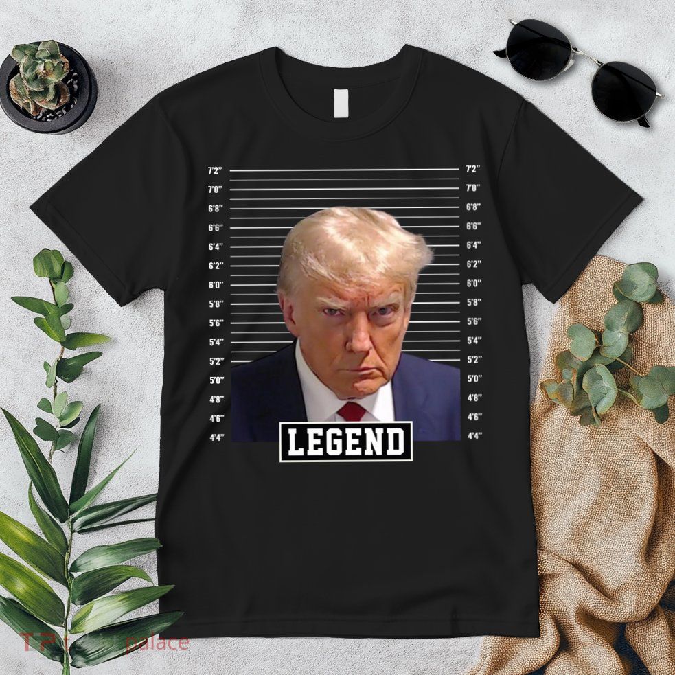 Legend Donald Trump Mugshot Pro Trump Premium T-Shirt