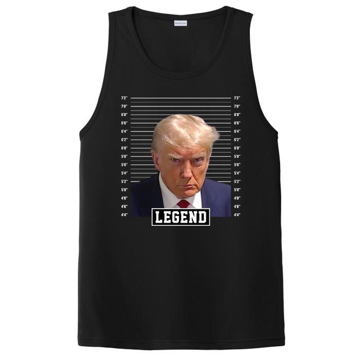 Legend Donald Trump Mugshot Pro Trump PosiCharge Competitor Tank