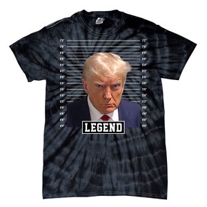 Legend Donald Trump Mugshot Pro Trump Tie-Dye T-Shirt