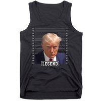 Legend Donald Trump Mugshot Pro Trump Tank Top