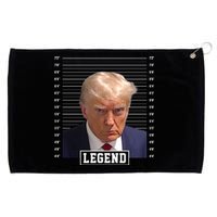 Legend Donald Trump Mugshot Pro Trump Grommeted Golf Towel