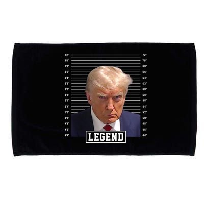 Legend Donald Trump Mugshot Pro Trump Microfiber Hand Towel