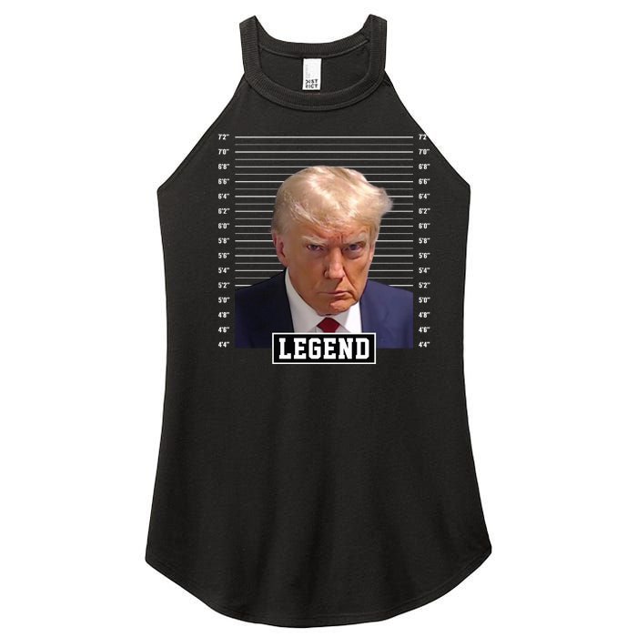 Legend Donald Trump Mugshot Pro Trump Women's Perfect Tri Rocker Tank