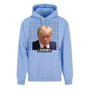 Legend Donald Trump Mugshot Pro Trump Unisex Surf Hoodie