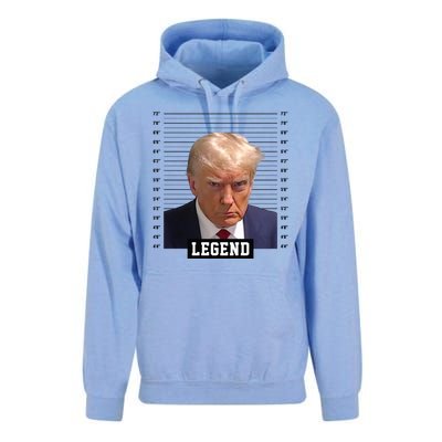 Legend Donald Trump Mugshot Pro Trump Unisex Surf Hoodie