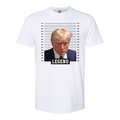 Legend Donald Trump Mugshot Pro Trump Softstyle® CVC T-Shirt