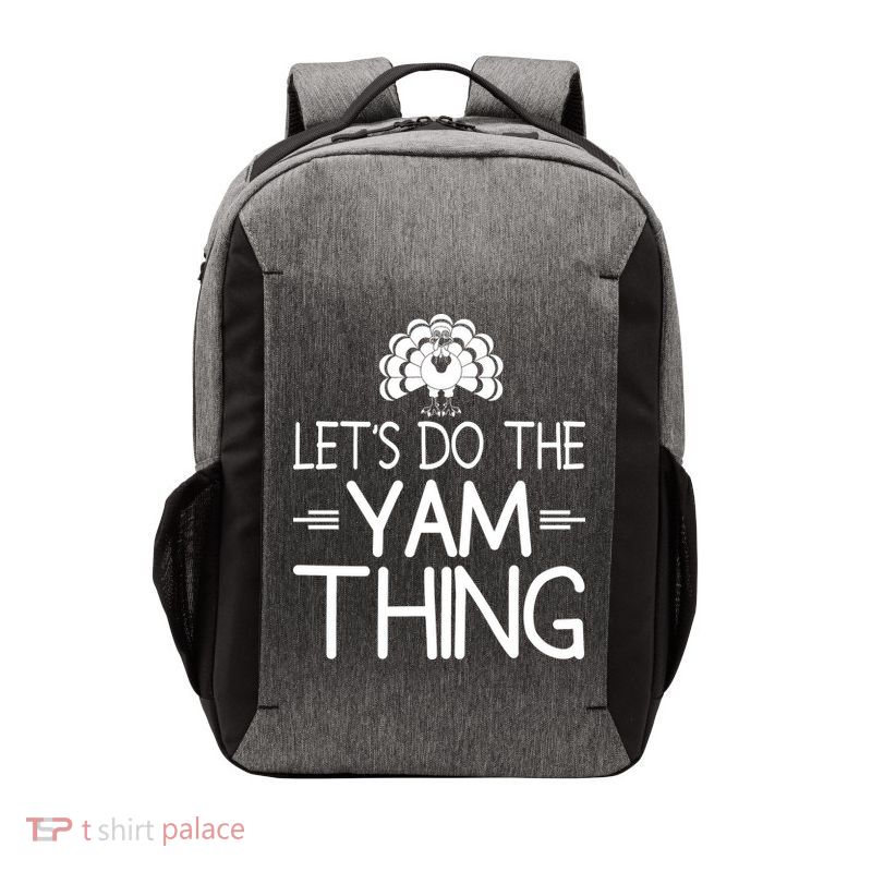 Let’s Do The Yam Thing Vector Backpack