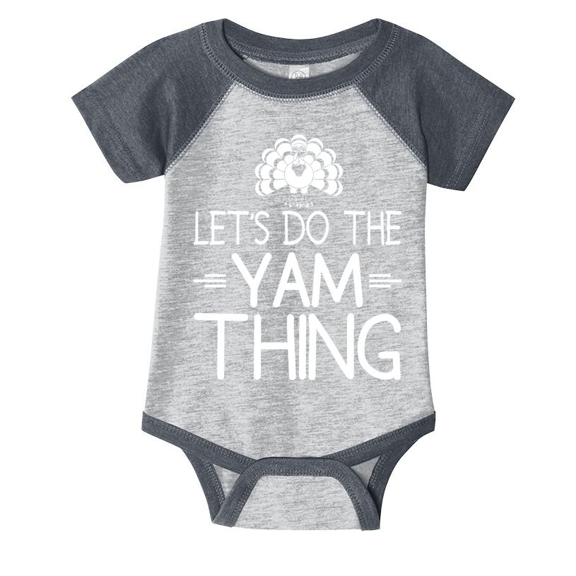 Let’s Do The Yam Thing Infant Baby Jersey Bodysuit