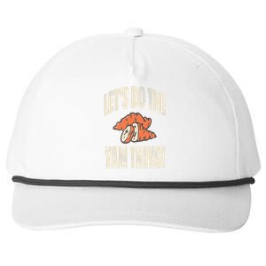 Let's Do the Yam thing Thanksgiving Funny Family Costume Snapback Five-Panel Rope Hat