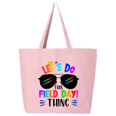 Lets Do This Field Day Thing Colors Quote Sunglasses 25L Jumbo Tote