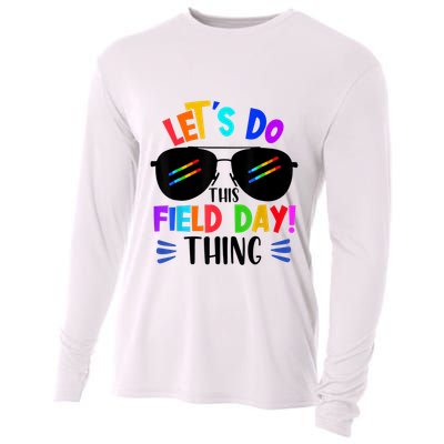 Lets Do This Field Day Thing Colors Quote Sunglasses Cooling Performance Long Sleeve Crew