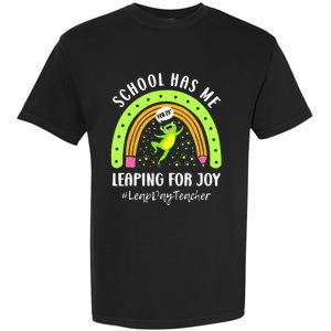 Leap Day Teacher Teaching Feb February 29th Educator Garment-Dyed Heavyweight T-Shirt