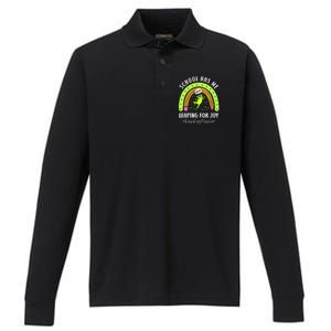 Leap Day Teacher Teaching Feb February 29th Educator Performance Long Sleeve Polo